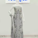 Pink Strapless Embellished Custom Dress